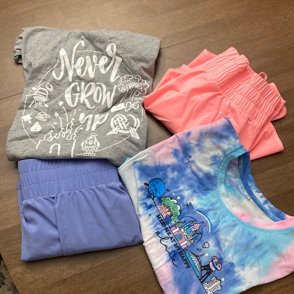 Women’s Disney T-Shirts and Shorts (set)